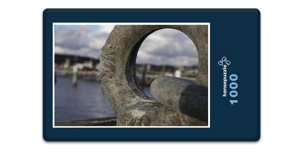 hansepuzzle 11272 - Hafen Puzzle, 1000 Teile, Orte, 60,0 x 46,0cm mit hochwertiger Aufbewahrung, Kartonbox und wiederverschließbarem Beutel