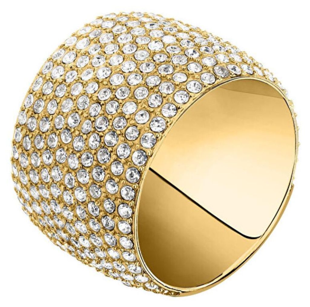 T-Design TJAXC103 T-Design Goldplattierter Stahlring - Kreislauf: 52 mm