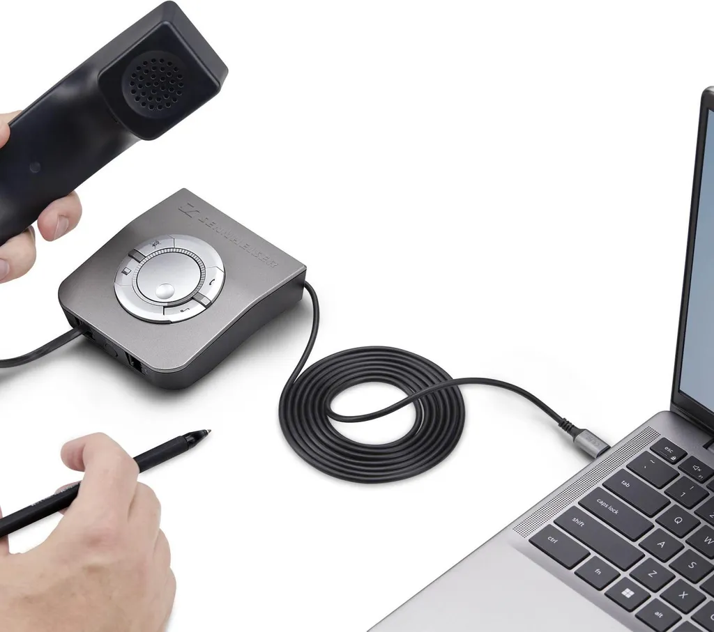 Solution adaptateur USB-C vers RJ9 pour casque incompatible 1.8 m - 4