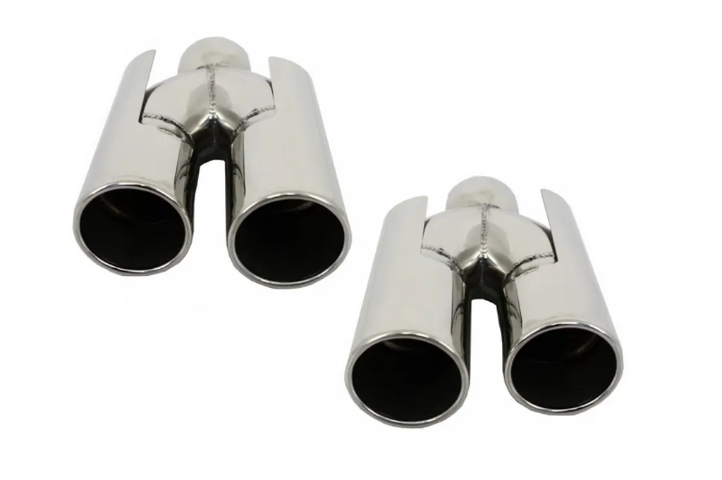 Embouts d'échappement Inox BMW E90 E92 E93 F10 Finition ACS Design