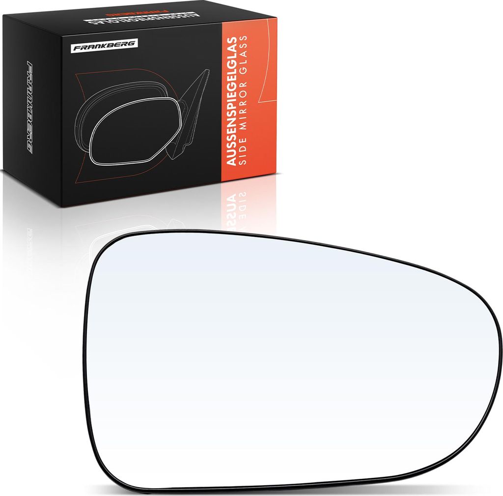 Frankberg 1x Spiegelglas Außenspiegel rechts für VW Sharan 7M6 7M8 7M9 Ford Galaxy Seat Alhambra