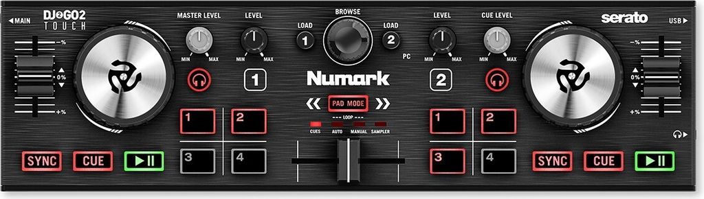 Numark DJ2GO 2 Touch DJ Controller
