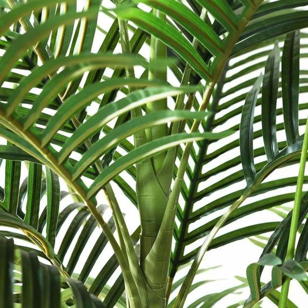 Plante artificielle Areca géante 1m80 en pot céramique déco salon