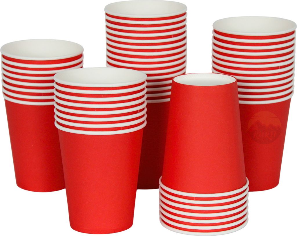 Trinkbecher, 100 Stück, 200ml/8oz, Ideal für Produktbild 