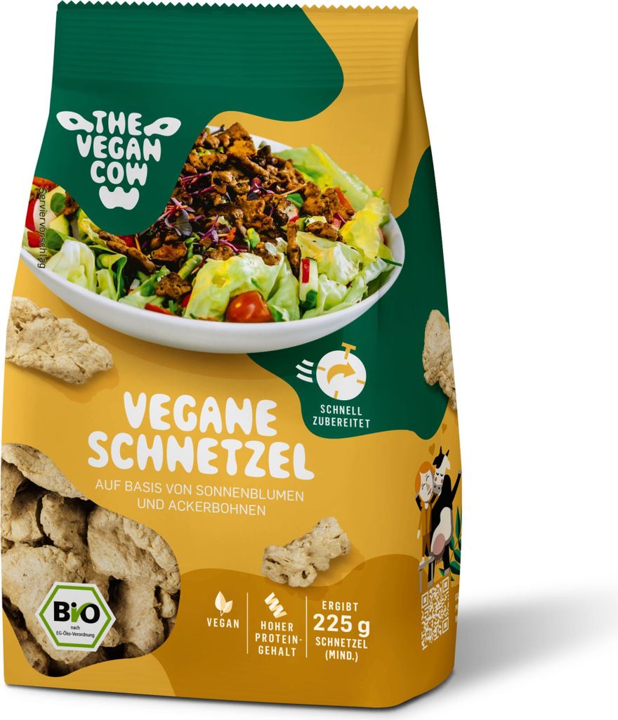 THE VEGAN COW - Vegane Schnetzel 6x75gr