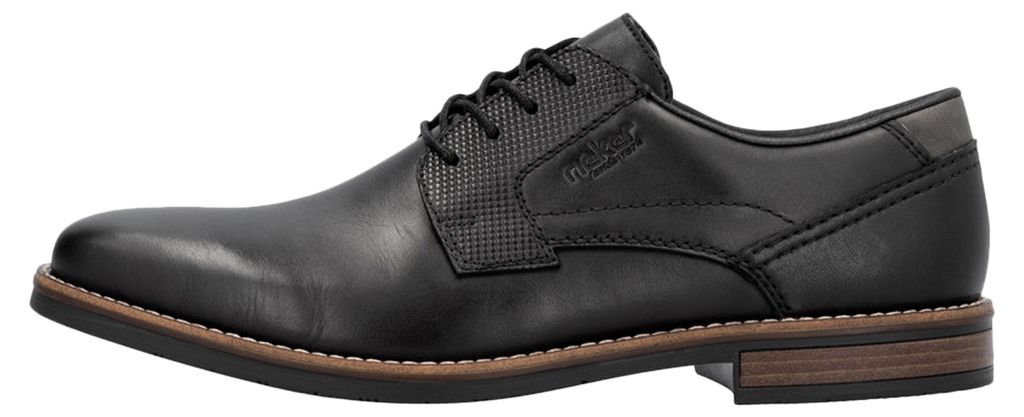 Rieker  Herrenschuhe Businessschuhe Schwarz Business Produktbild 