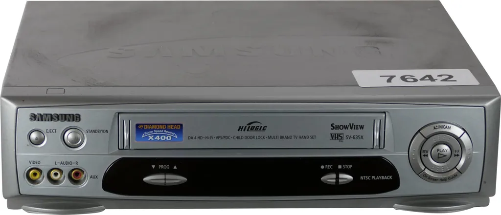 Magnétoscope VHS Samsung SV-635X Lecteur Enregistreur Vidéo Haute Qualité