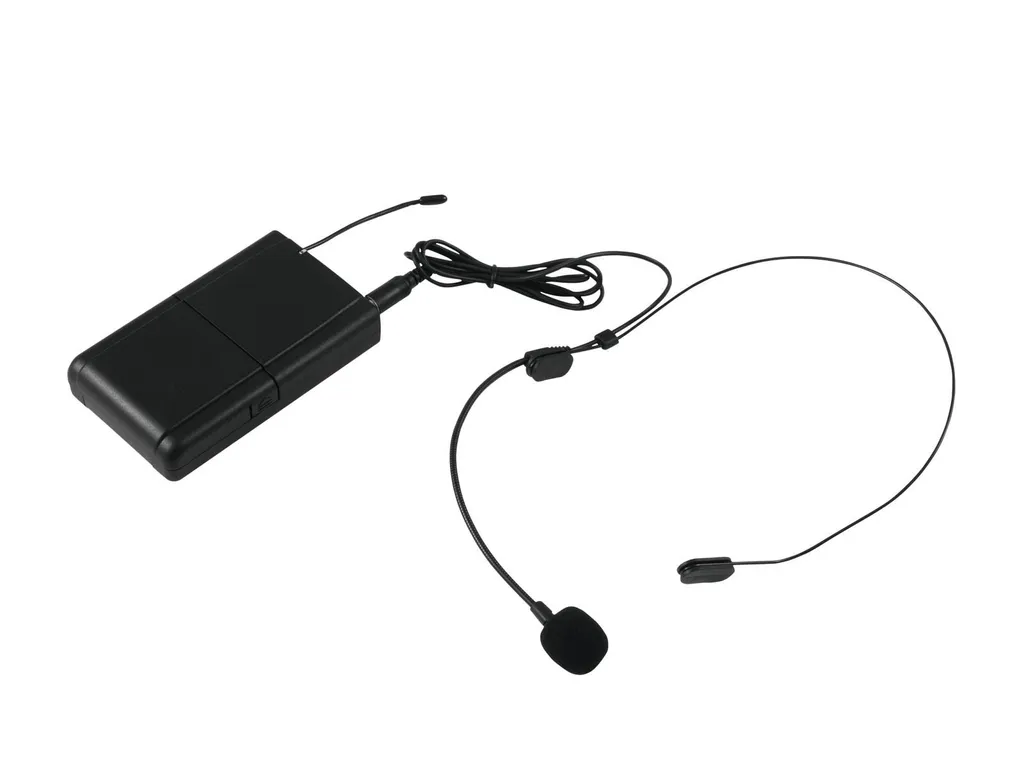 Sistema Wireless Omnitronic WAMS-10BT 13106998 con Microfono Headset UHF