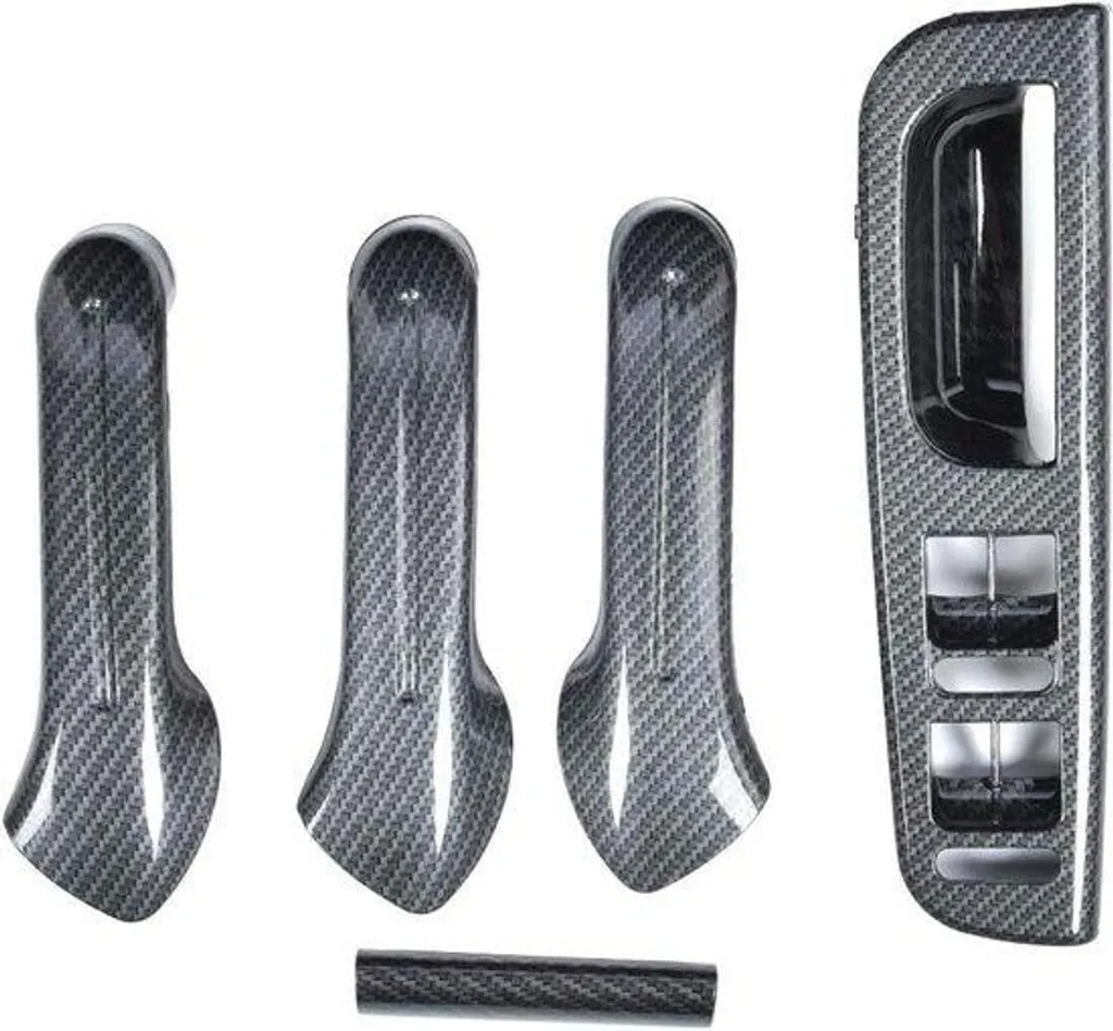 Réparer Poignées de Porte Mk4 Rayées avec ces 5 Protections Effet Carbone