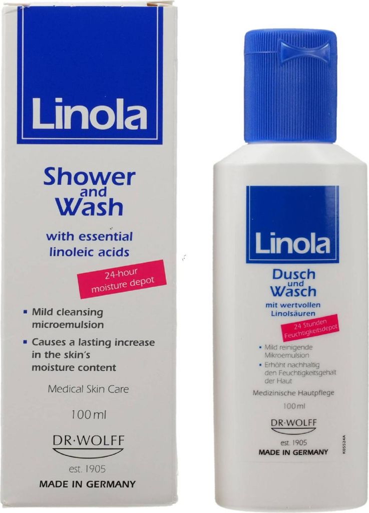 Linola Doccia e Lavaggio 100 ml Immagine del prodotto 