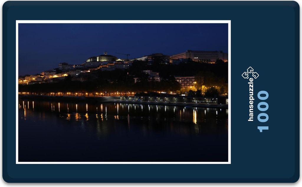 hansepuzzle 13710 - Rio Puzzle, 1000 Teile, Orte, 60,0 x 46,0cm mit hochwertiger Aufbewahrung, Kartonbox und wiederverschließbarem Beutel