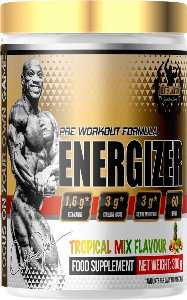 Dexter Jackson Signature Series Gold Series | Energizer Pre-Workout-Formel