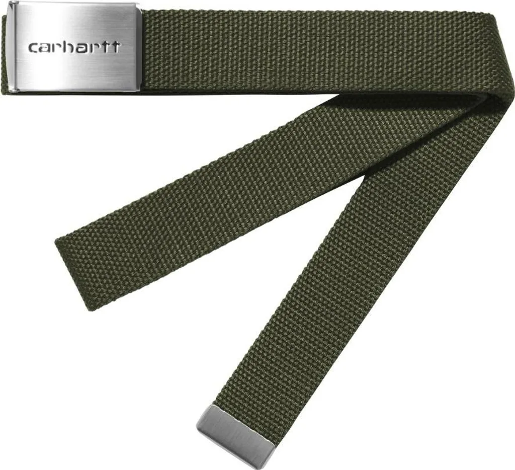 Ceinture Carhartt WIP Chrome Belt Office Green - Accessoire Robuste