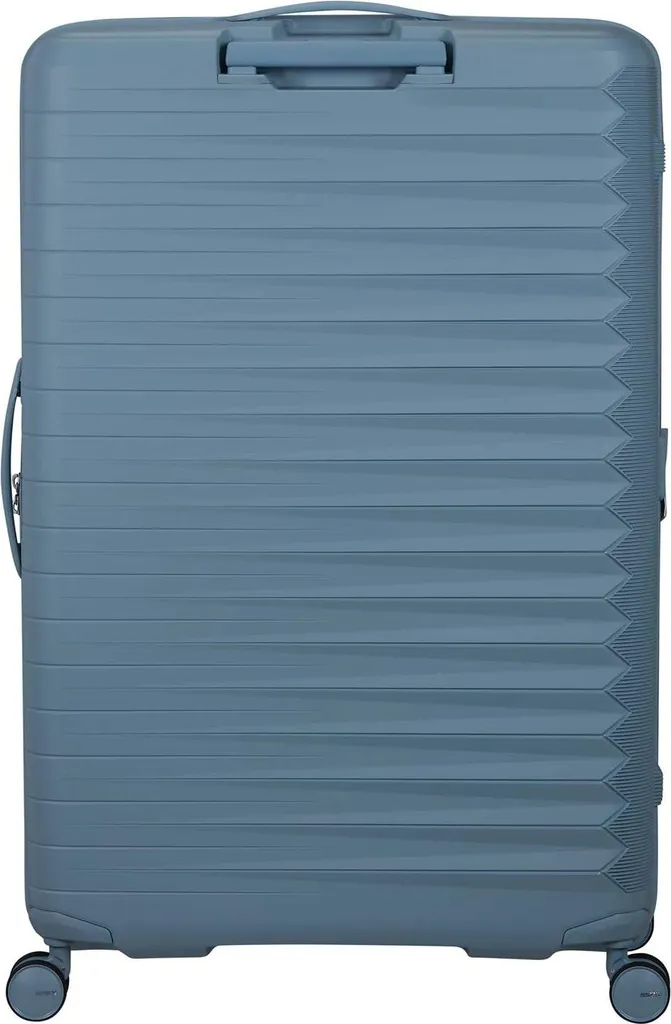 Grande Valise Rigide Extensible 83cm Spinner Fastforward Bleu Clair TSA - 5