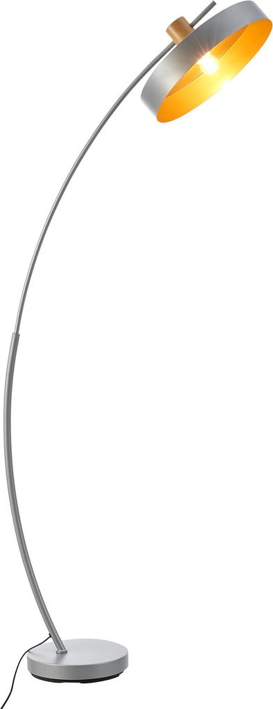 Lampa podłogowa 'Stafford' Lampa łukowa 159cm Szara Zdjęcie produktu 