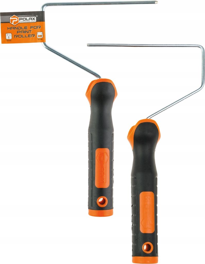 Griff für Farbroller PREMIUM, Gummigriff 6 mm, 15 cm, Polax