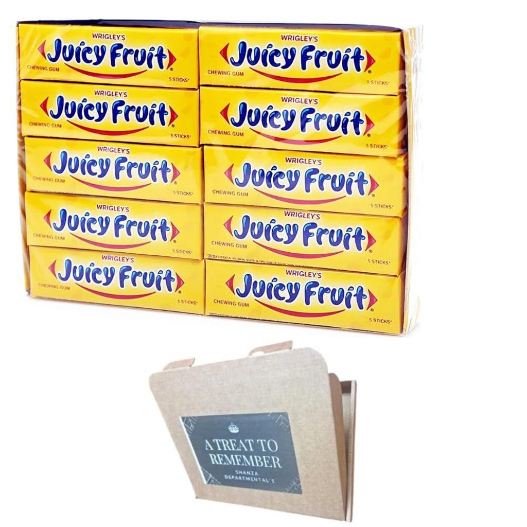 Wrigley's Juicy Fruit Kaugummi 5 Sticks (20 Stück) (1er Produktbild 