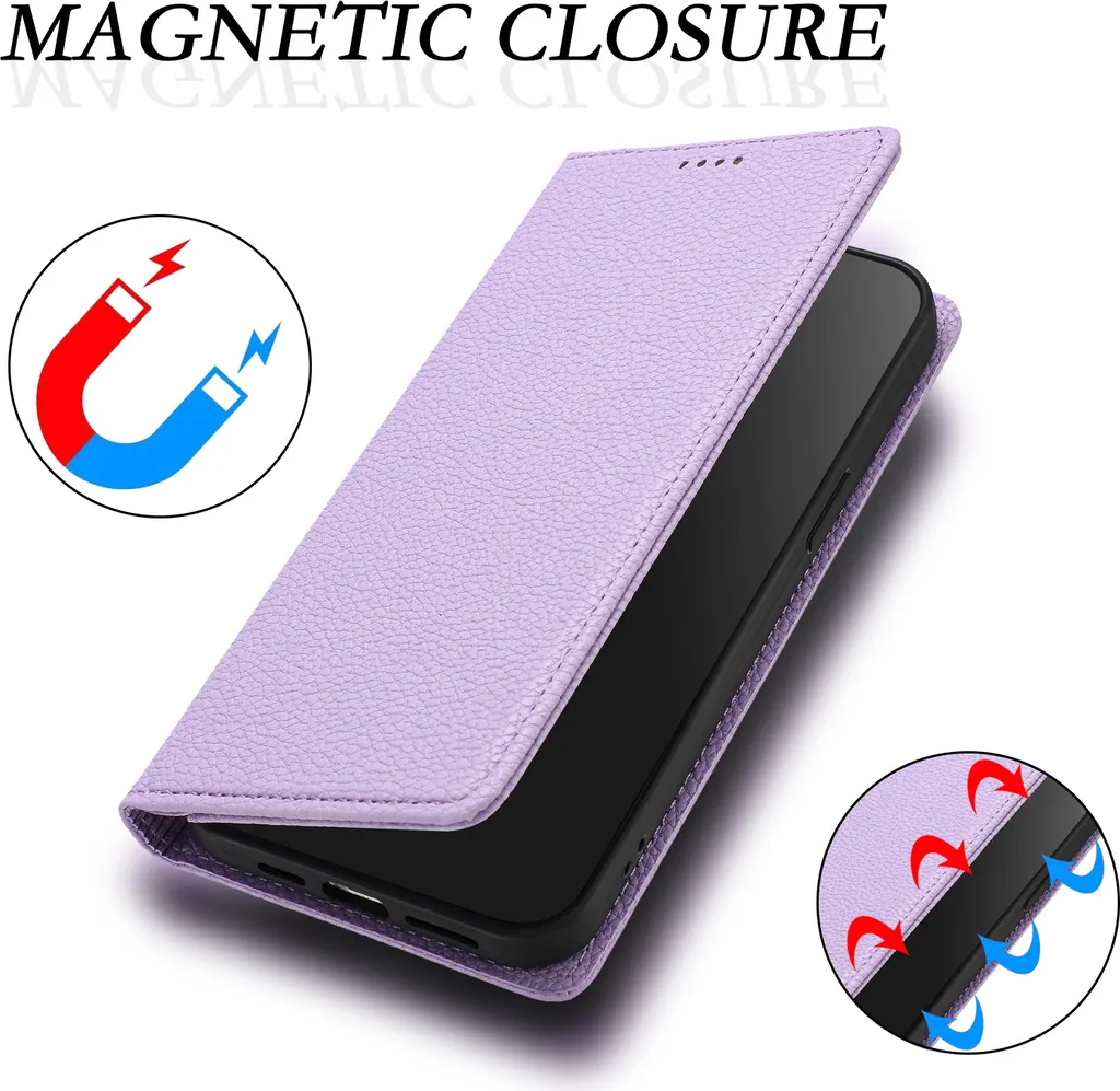 Recensione Cover Motorola Moto G05/E15: Pelle Litschi e Portafoglio - 4