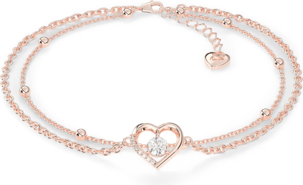 SERASAR | Fußkettchen aus Sterlingsilber [Heart] mit Produktbild 