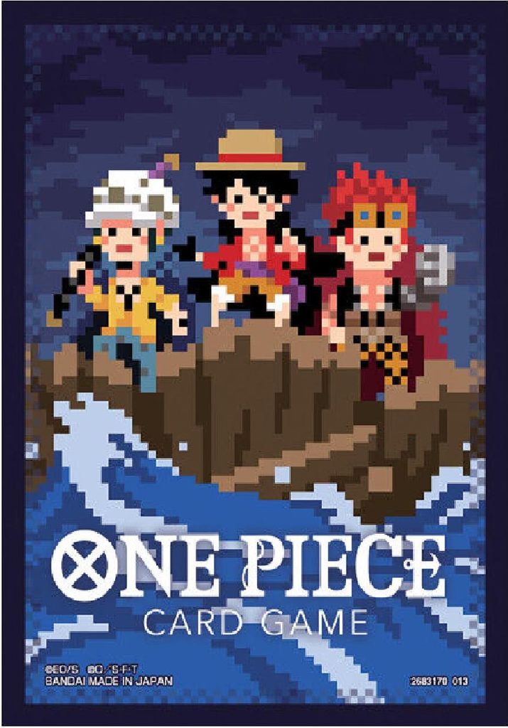 One Piece - Ärmel - Drei Kapitäne Pixel Art