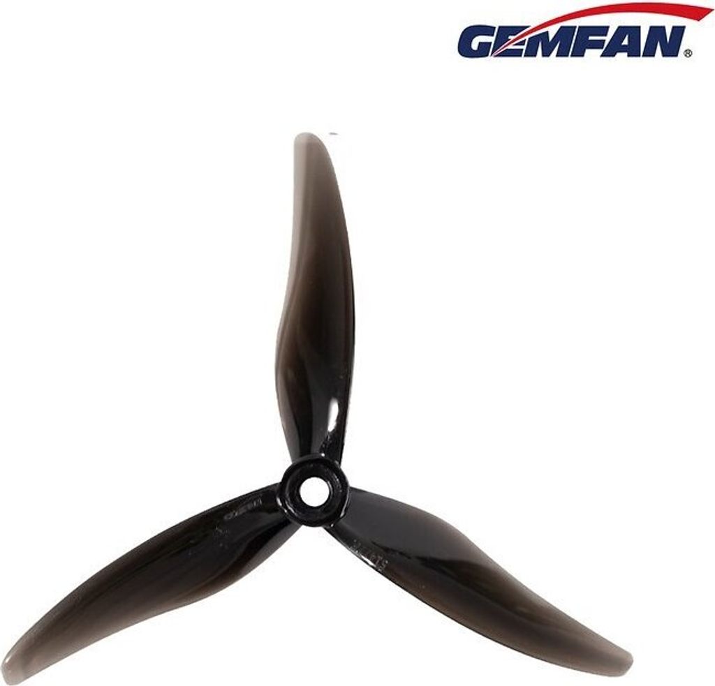 Gemfan Hurricane 51477 FPV Propeller Clear Black 5 Zoll Produktbild 