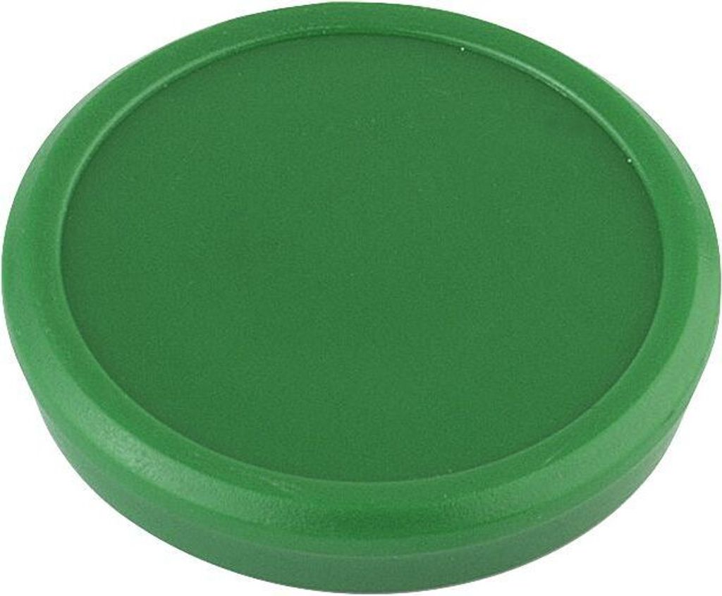 Haftmagnet Metall Kunststoff 40mm TG 800 g dunkelgrün Produktbild 