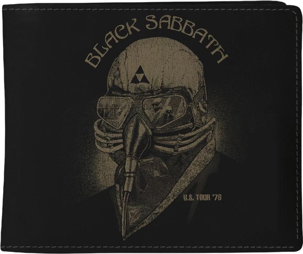 Black Sabbath - "78 Tour" Brieftasche RO14819 (Einheitsgröße) (Schwarz)