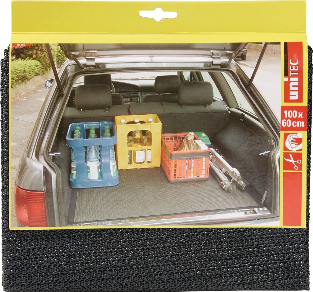 Kofferraummatte PVC grau zuschneidbar,rutschhemmend Produktbild 