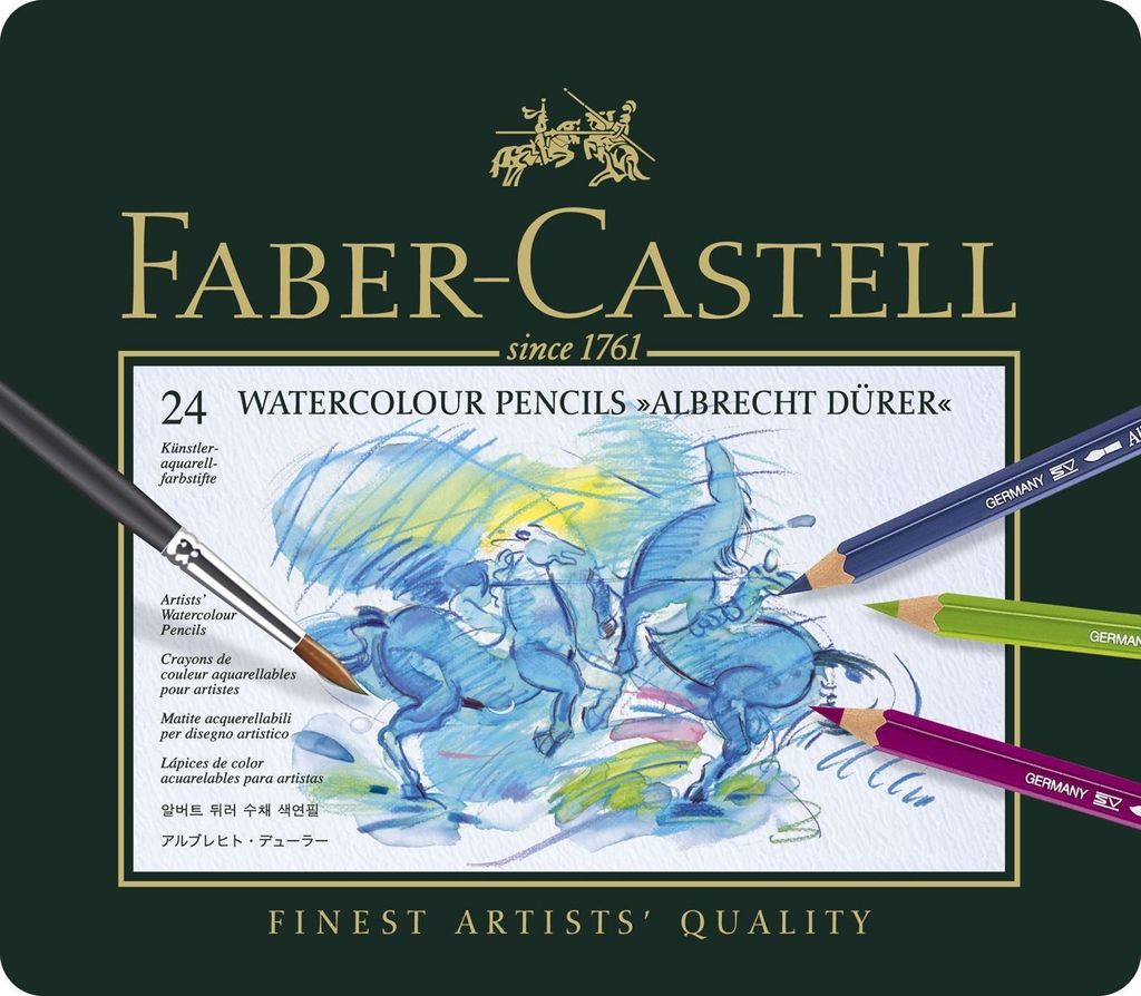 Faber-Castell 117524 Crayon aquarelle d'artiste ALBRECHT Image du produit 