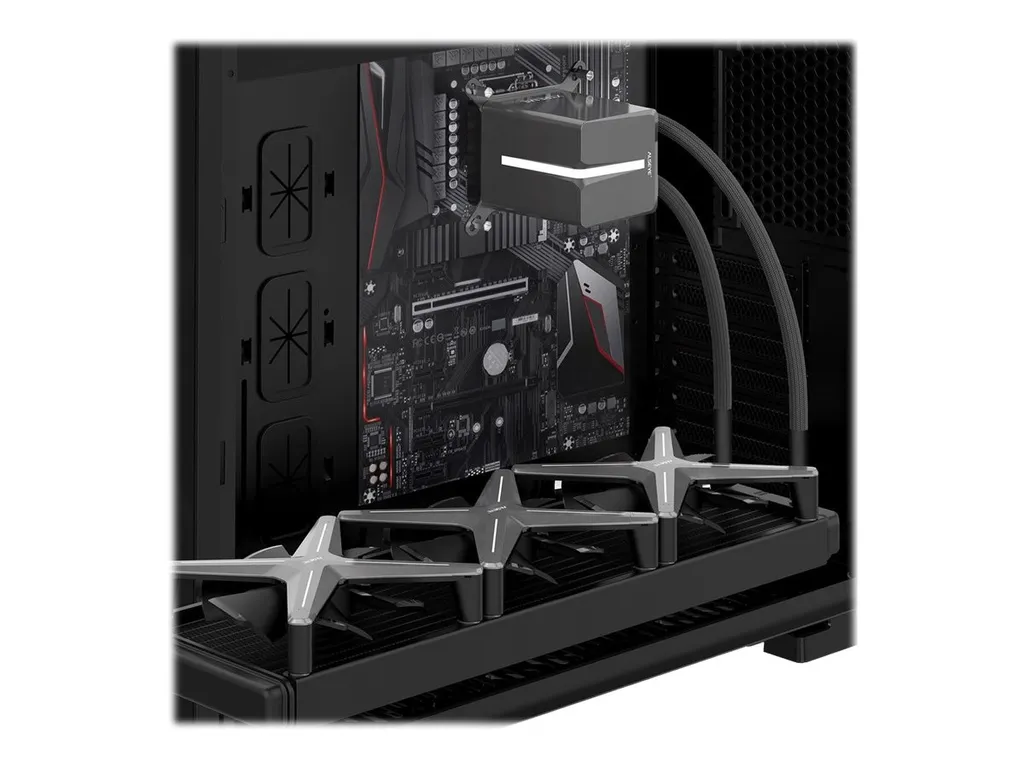 ALSEYE X360 Inter-Tech: Dissipatore Liquido CPU 360mm con Ventole X12
