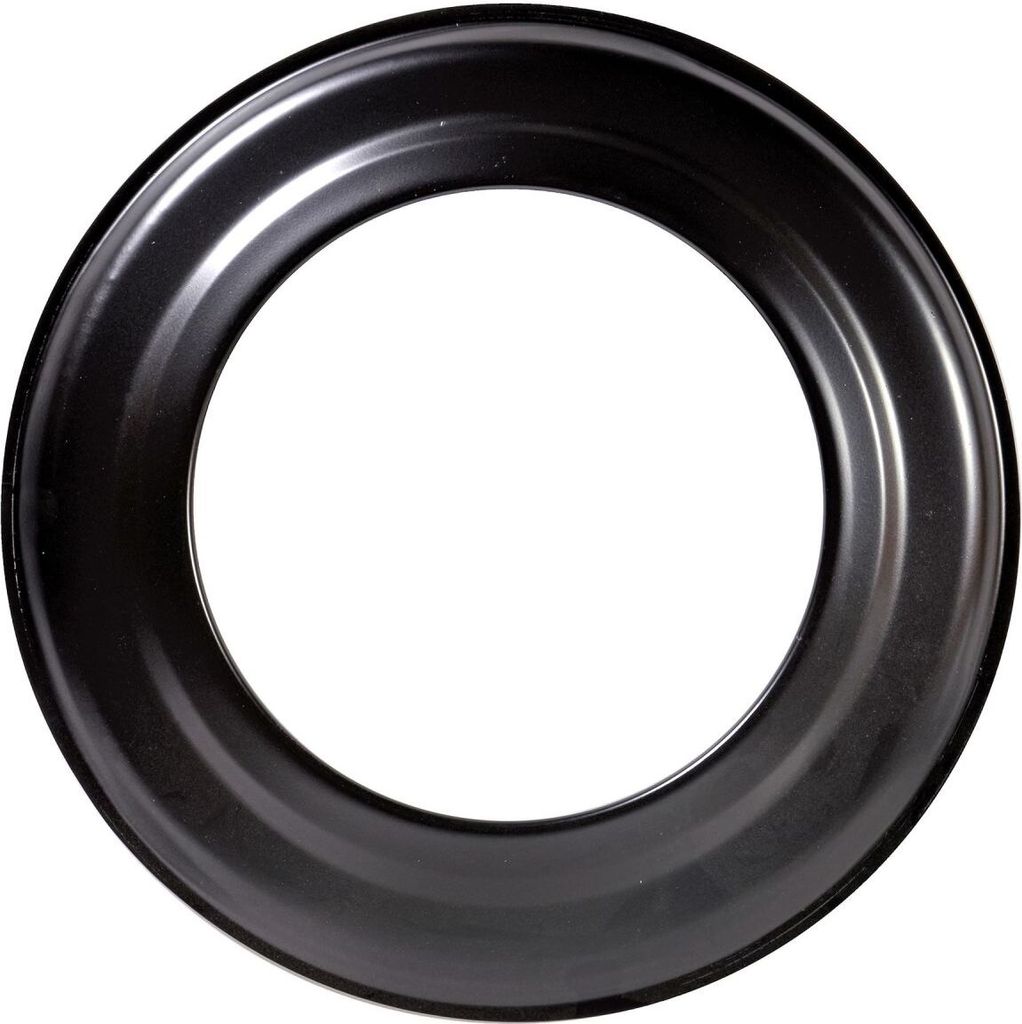 Ofenrohr Rosette Ø 150, schwarz Produktbild 