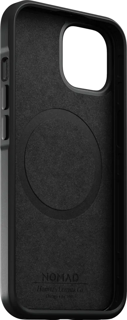 Coque de protection iPhone 14 en cuir véritable antichoc et robuste