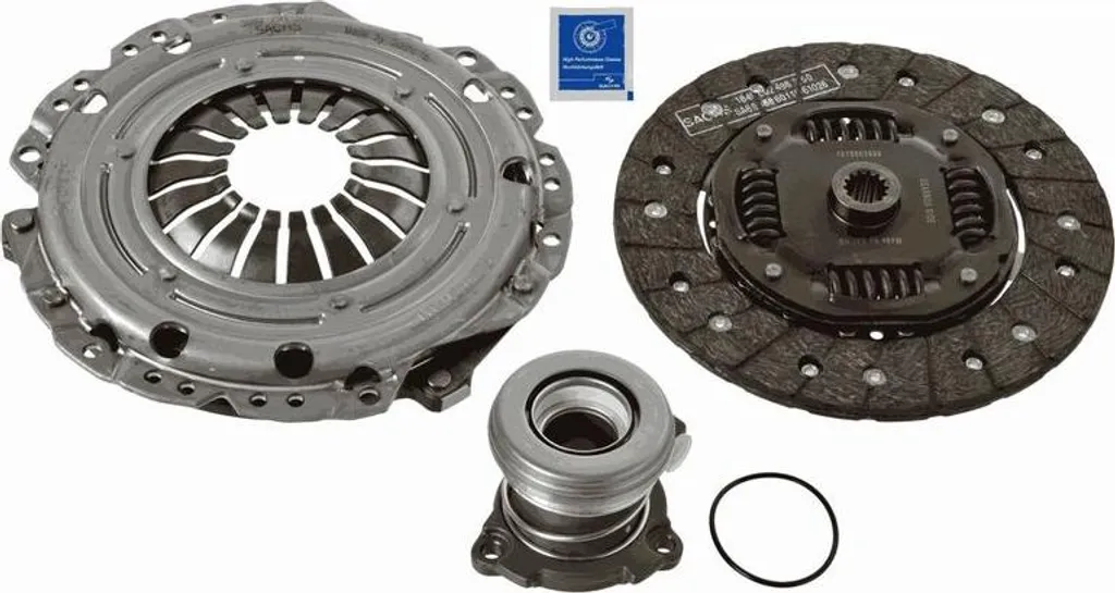 Kit d'embrayage complet pour Opel Zafira, Meriva et Vectra - Qualité OE