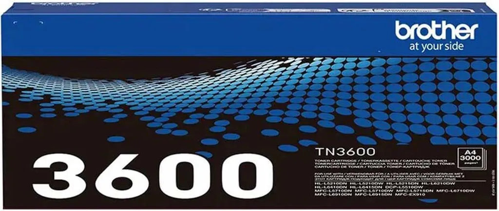 Brother TN3600 Toner Noir Original pour Documents Nets et Durables