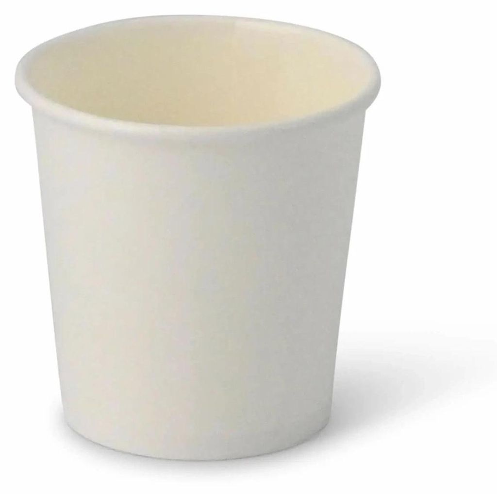 Dispersionsbecher aus weißem Papier, 120 ml, Durchmesser 62 Produktbild 