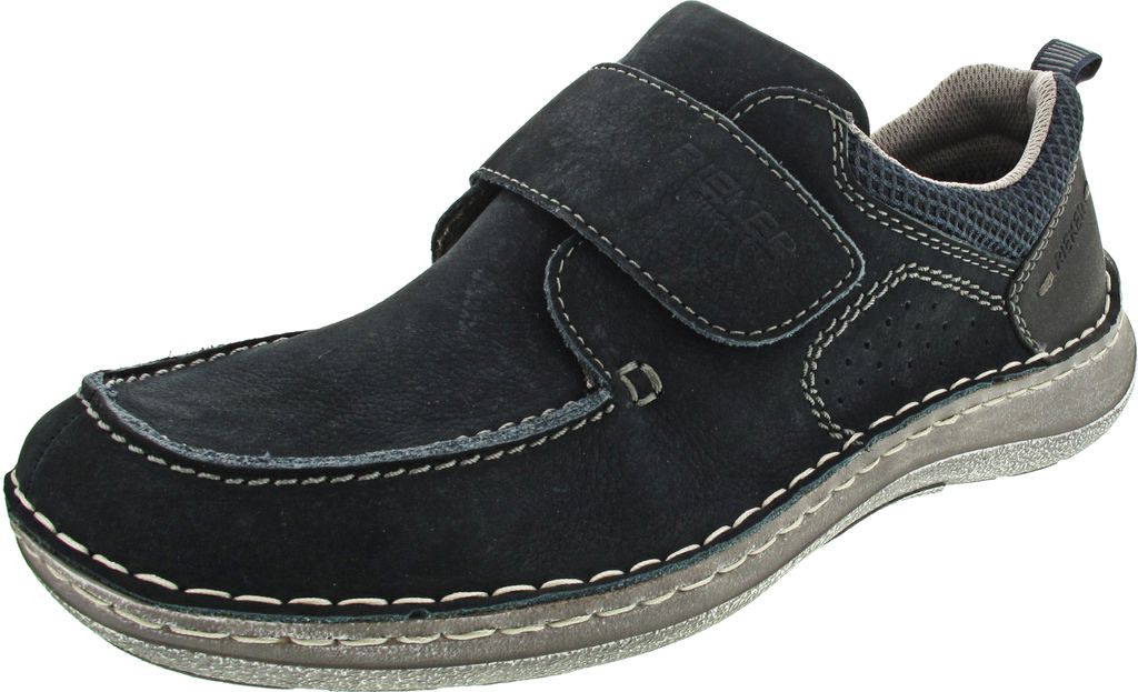 Rieker Slipper - Blau Veloursleder Größe: 41 Normal Produktbild 56
