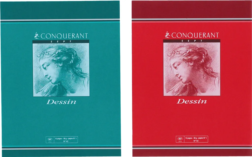 Offerta Quaderno Disegno NF40 Conquérant Sept 17x22 per Scuola