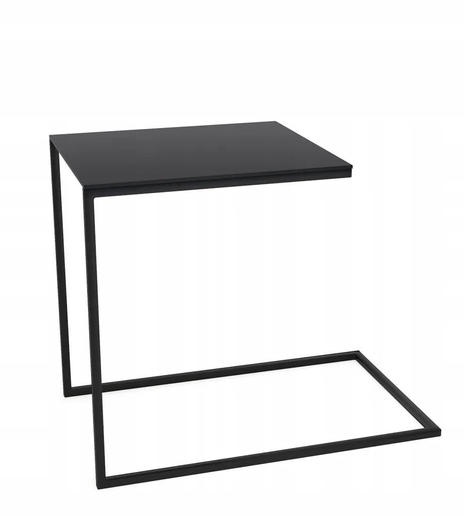 Table de Nuit d'Appoint Stable avec Support Tablette et Porte-Gobelet - 2