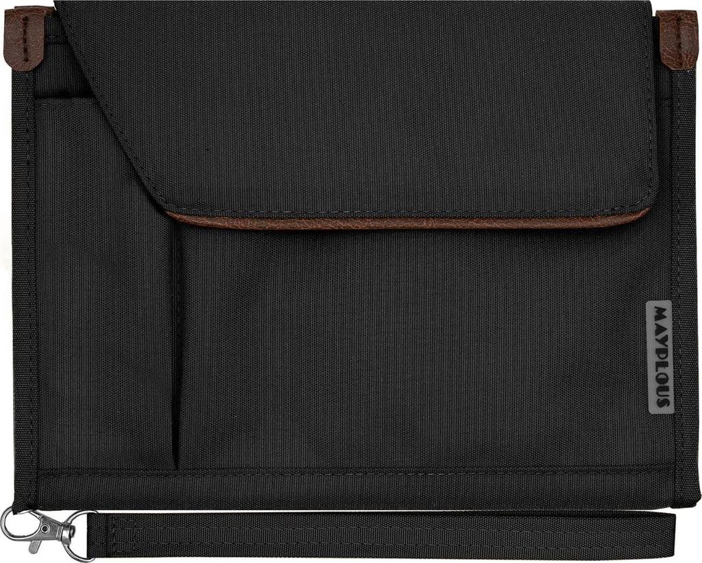 Konferenzmap A5 Organizer - Ideal für geschäftliche Meetings - Jet Black