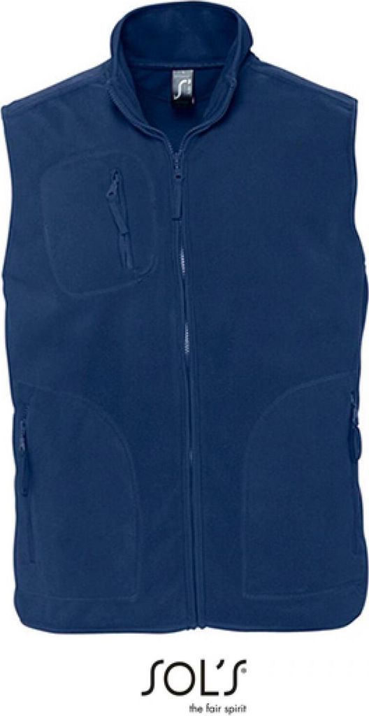 SOLs 51000 | Fleeceweste Norway - Farbe: Navy - Größe: 3XL