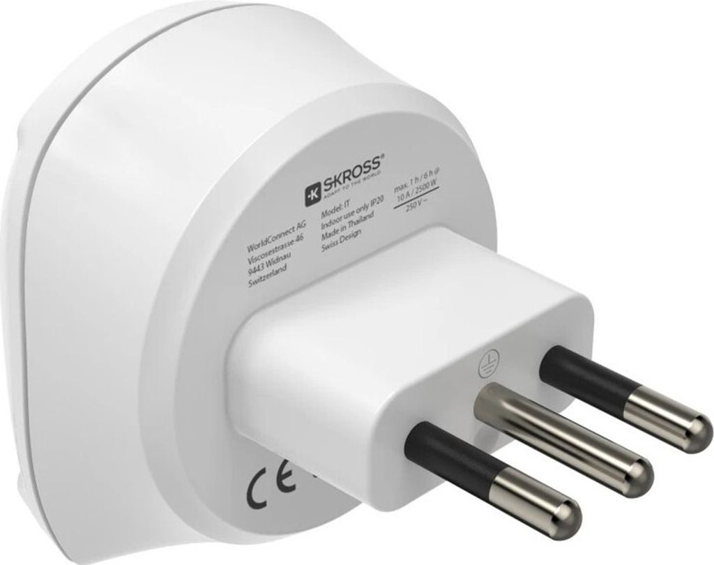 Hama Reiseadapter Italien Typ L für