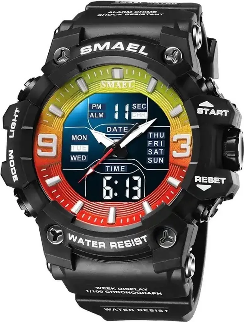 Montre SMAEL Travis Homme KP29448 - Design Élégant et Style Multicolore