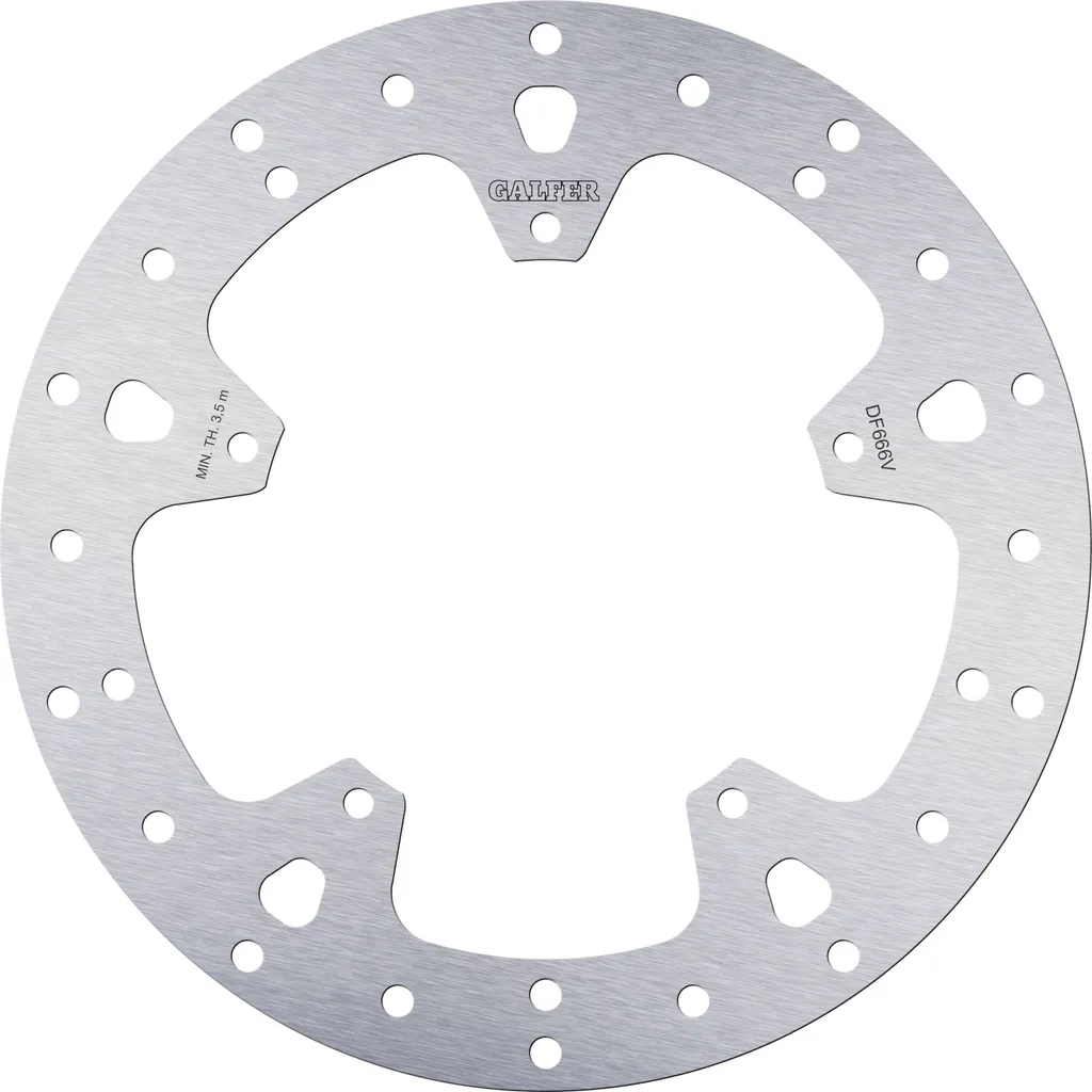 Disque de frein Galfer DF666V ROUND arrière 240x4mm pour Piaggio Beverly