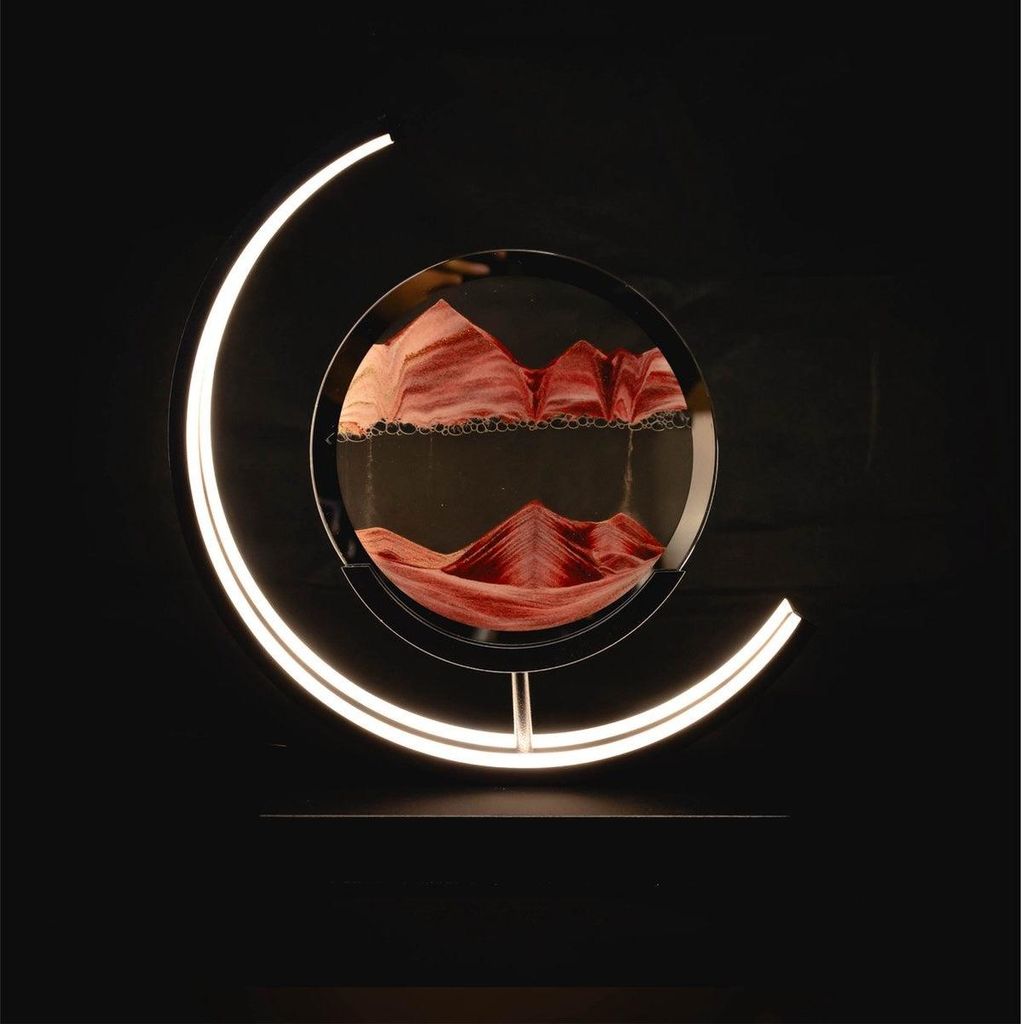 Luxury - Lampada da tavolo Quicksand - Rosso Immagine del prodotto 