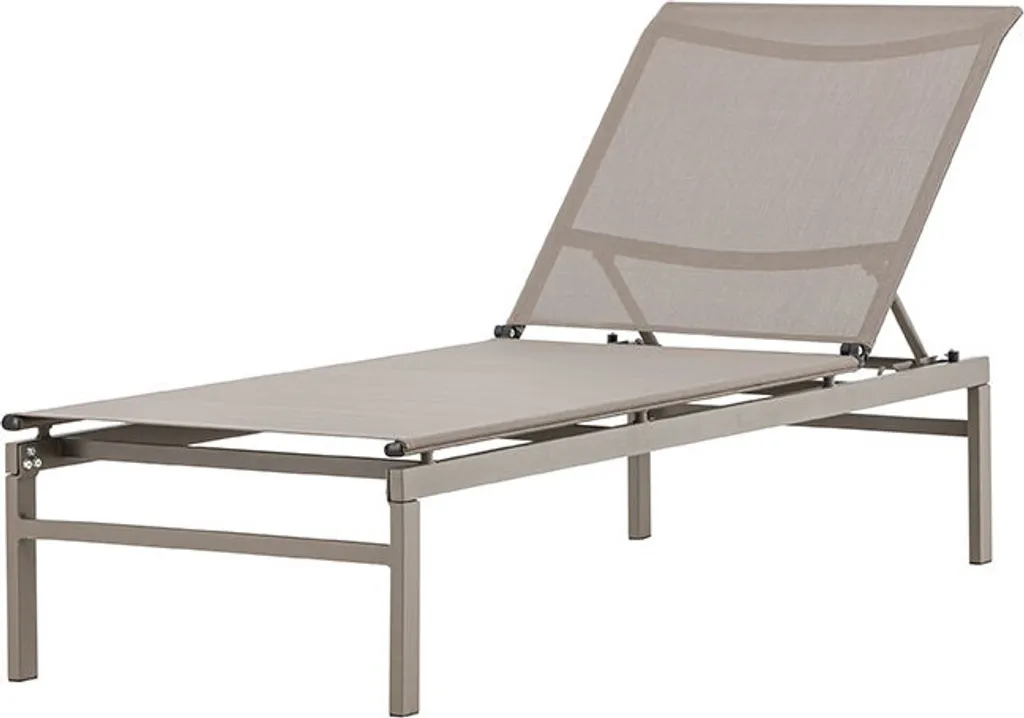 Méridienne Massimo Beige : Chaise Longue Confortable et Design Moderne - 2