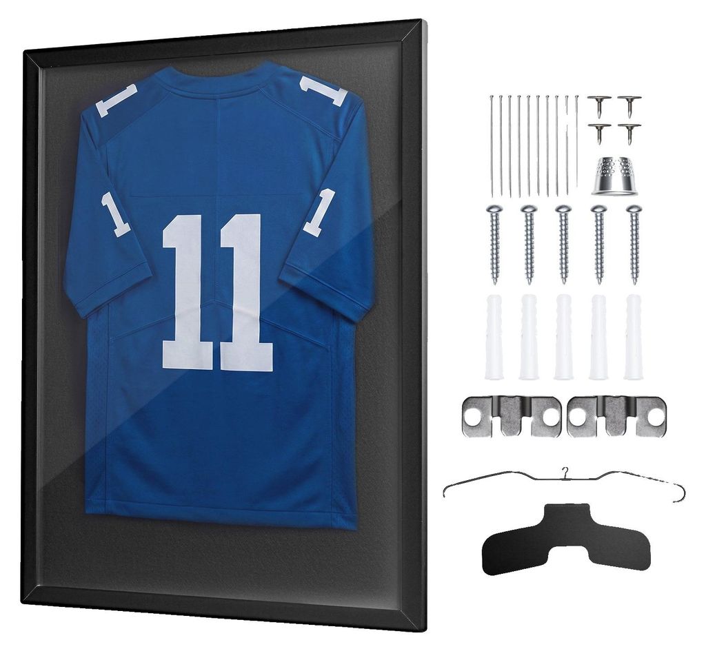 Cadre photo pour maillots VEVOR, 70 x 90 cm, cadre en bois Image du produit 