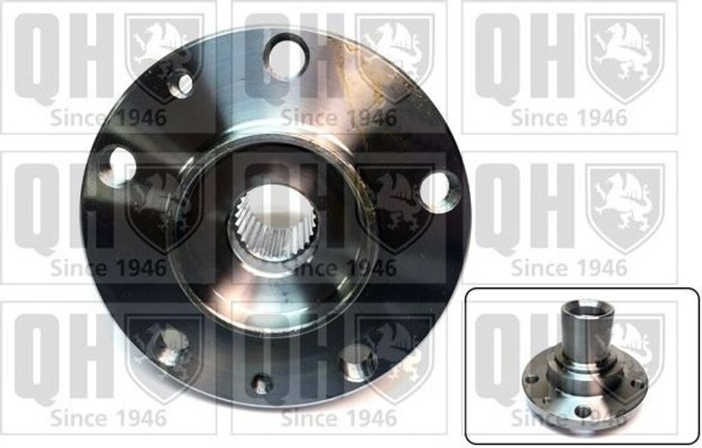 QUINTON HAZELL QWH165 Radnabe Vorne für FIAT DUCATO Pritsche/Fahrgestell (230) 5-Loch Ø118mm Lochkreis