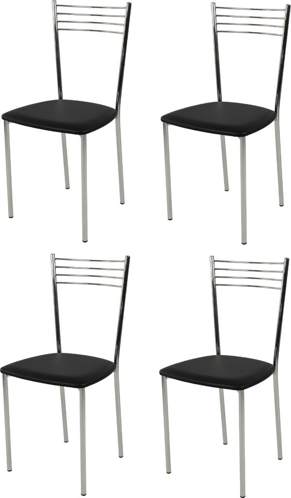 t m c s Tommychairs - Set di 4 sedie moderne ELENA per Immagine del prodotto 