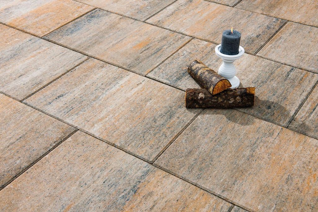 Beton Terrassenplatte iStone Pure muschelkalk 60 x 40 x 4 cm