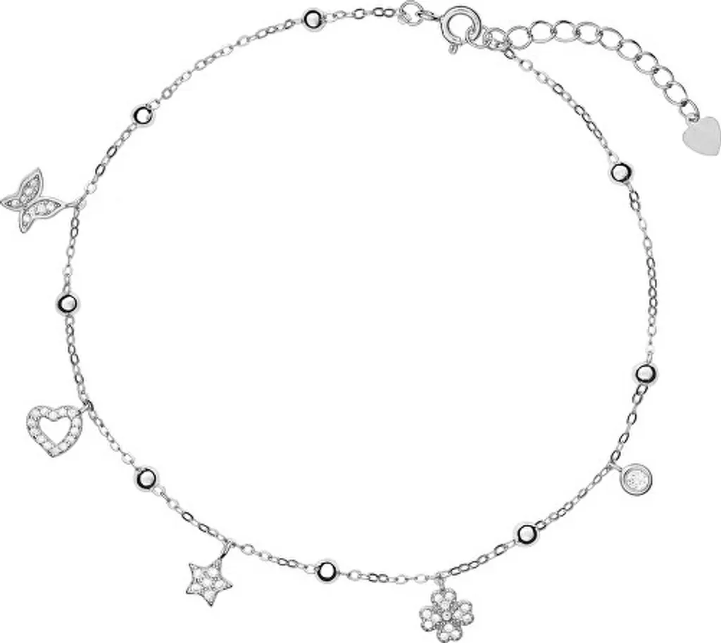 Allegro bracciale in argento con ciondoli AJNH0010